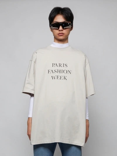 BALENCIAGA PARIS FASHION WEEK TSHIRT – THE RENT WAY